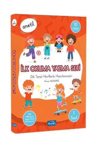 Parıltı Yayınları - 1. Sınıf Anetil İlk Okuma Yazma Seti - 10 Kitap  Parıltı Yayınları - 1. Sınıf Anetil İlk Okuma Yazma Seti - 10 Kitap