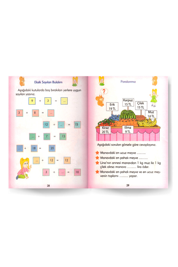 1. Sınıf Hikayelerle Matematik Etkinlikleri - 5 Kitap ( 1.2.3.4.5. Üniteler]