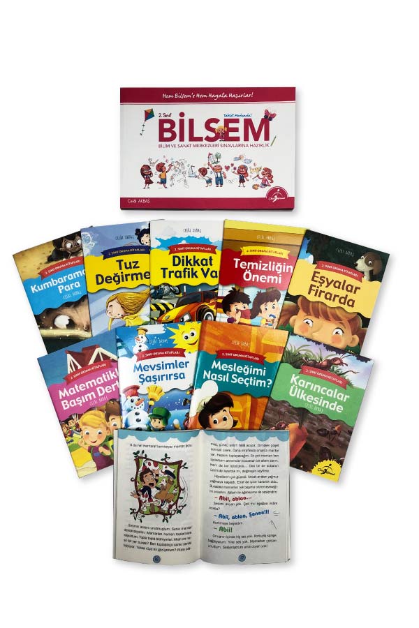 2. Sınıf Bilsem ve Okuma Seti - 11 Kitap