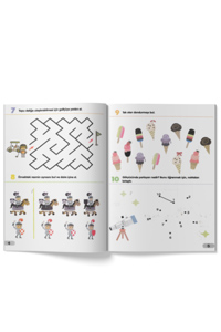365 Zeka Geliştirici Aktivite Seti 8 Kitap 4 Yaş ve Üzeri Çocuklar İçin - Thumbnail