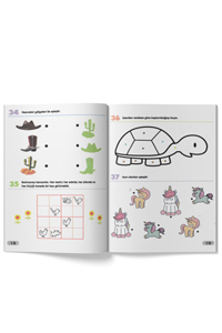 365 Zeka Geliştirici Aktivite Seti 8 Kitap 4 Yaş ve Üzeri Çocuklar İçin - Thumbnail