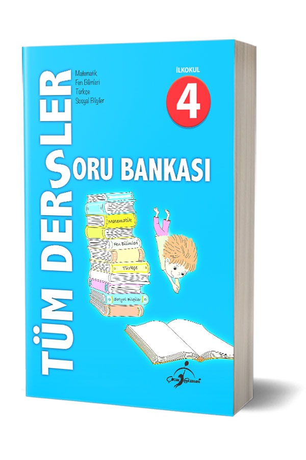 4. Sınıf Tüm Dersler Soru Bankası - Çocuk Gezegeni Yayınları