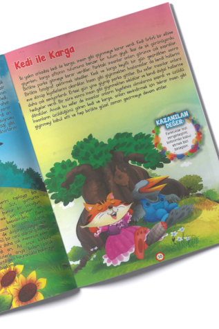 4+ Yaş Değerler Eğitimi Seti 8 Adet Dergi Boy Kitap - Thumbnail