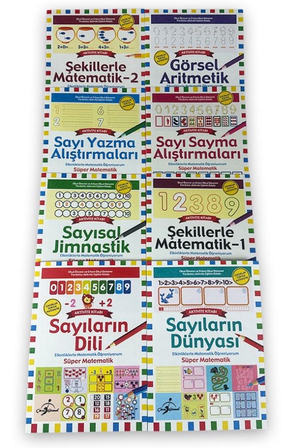 4+ Yaş Süper Matematik - Matematik Küpü Hediyeli