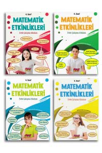 4.Sınıf Matematik Etkinlikleri - 4 Kitap - Thumbnail