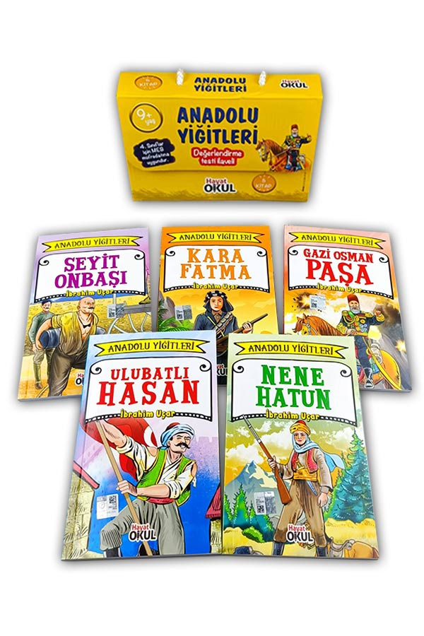 Anadolu Yiğitleri - 4.Sınıf Meb Müfredatına Uygun 5 Kitap