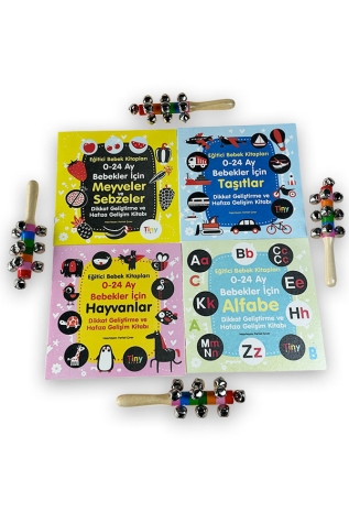 Tiny Kids - Bebeğimin İlk Kitapları 2 - Çıngırak Hediyeli