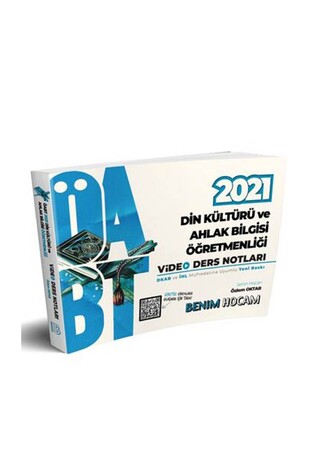 Benim Hocam Yayınları 2021 ÖABT Din Kültürü ve Ahlak Bilgisi Öğretmenliği Video Ders Notları - Thumbnail