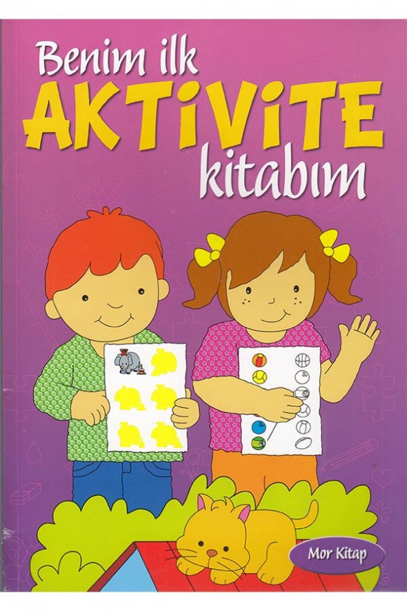 Benim İlk Aktivite Kitabım Mor Kitap - Parıltı Yayınları