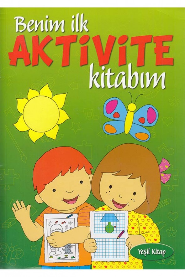 Benim İlk Aktivite Kitabım Yeşil Kitap - Parıltı Yayıncılık