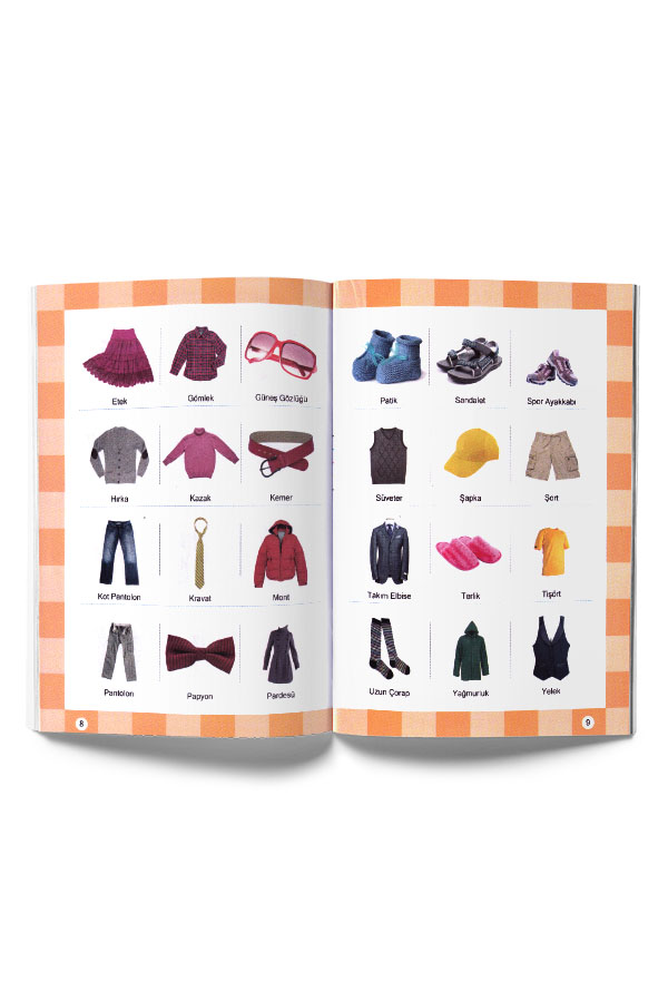 Benim İlk Kelimelerim Bebek Gelişimi Seti 0-3 Yaş - 4 Kitap