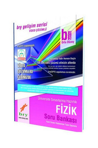 Birey Yayınları - Birey Fizik B Orta Düzey Video Çözümlü Soru Bankası Gelişim Serisi