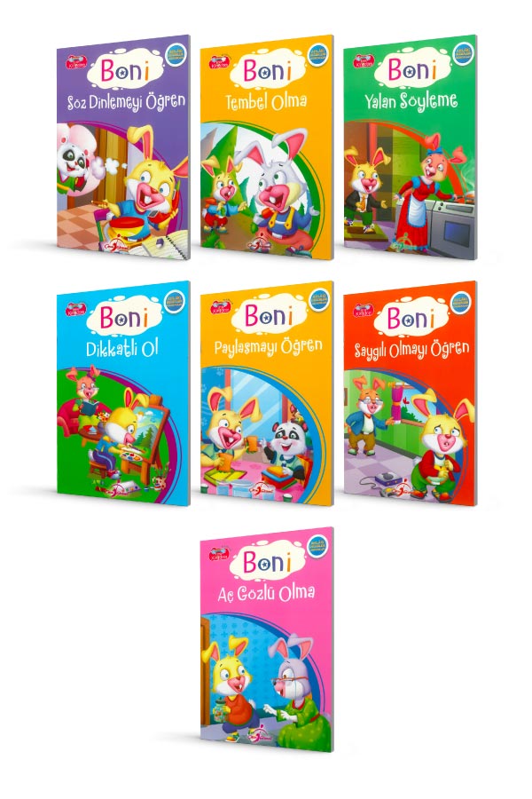 Boni Ahlaki Değerler Seti 7 Kitap