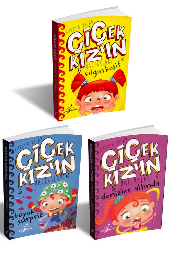 Çiçek Kız?ın Maceraları Set 2 - 3 Kitap