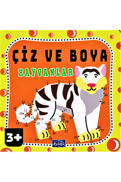 Çiz ve Boya - Hayvanlar - Parıltı Yayınları