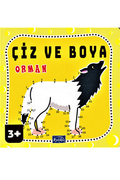 Çiz ve Boya - Orman - Parıltı Yayınları