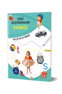 Çizgi Alıştırmaları - Evimiz - Thumbnail