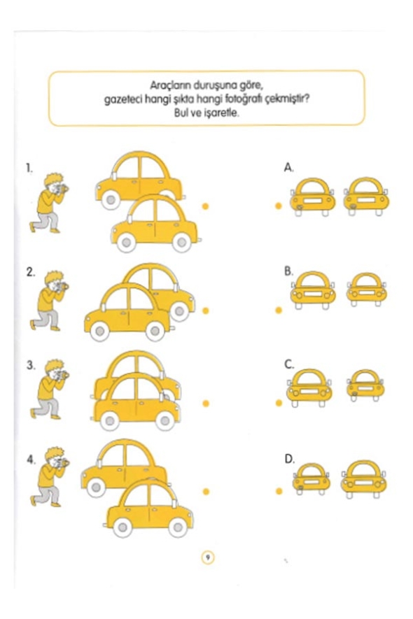 Dikkatini Geliştir 6-7 Yaş - Matemetik Küpü Hediyeli