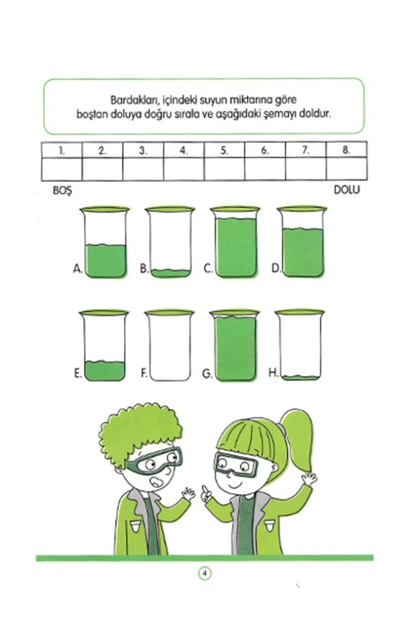 Dikkatini Geliştir 6-7 Yaş - Matemetik Küpü Hediyeli