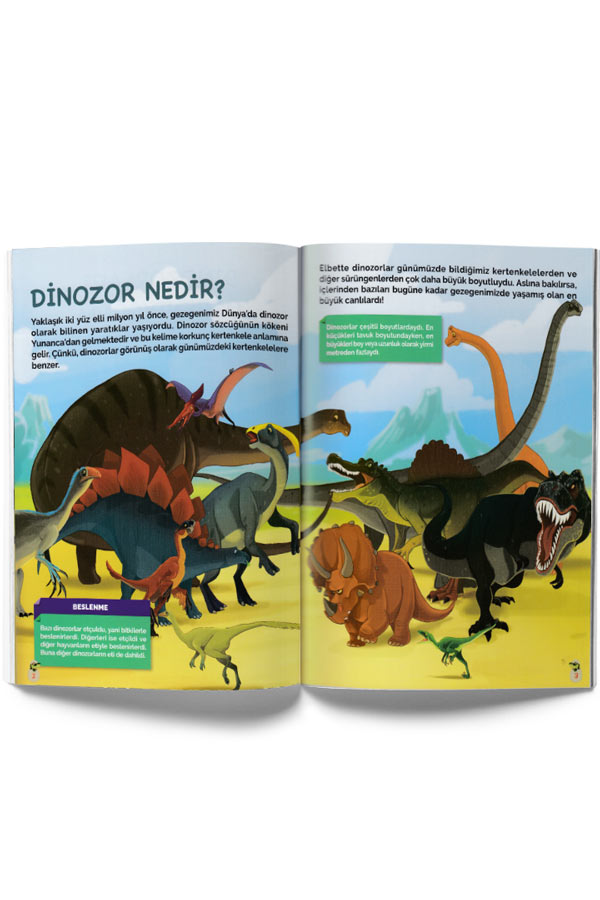 Dinozorları Öğreniyorum - Teleskop Popüler Bilim