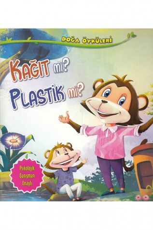 Doğa Öyküleri Kağıt Mı Plastik Mi - Parıltı Yayıncılık - Thumbnail