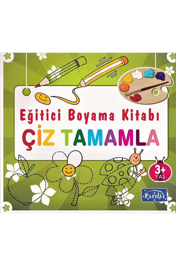 Eğitici Boyama Kitabı - Çiz Tamamla