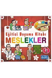 Eğitici Boyama Kitabı - Meslekler - Thumbnail