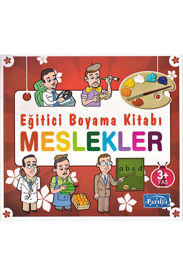 Eğitici Boyama Kitabı - Meslekler