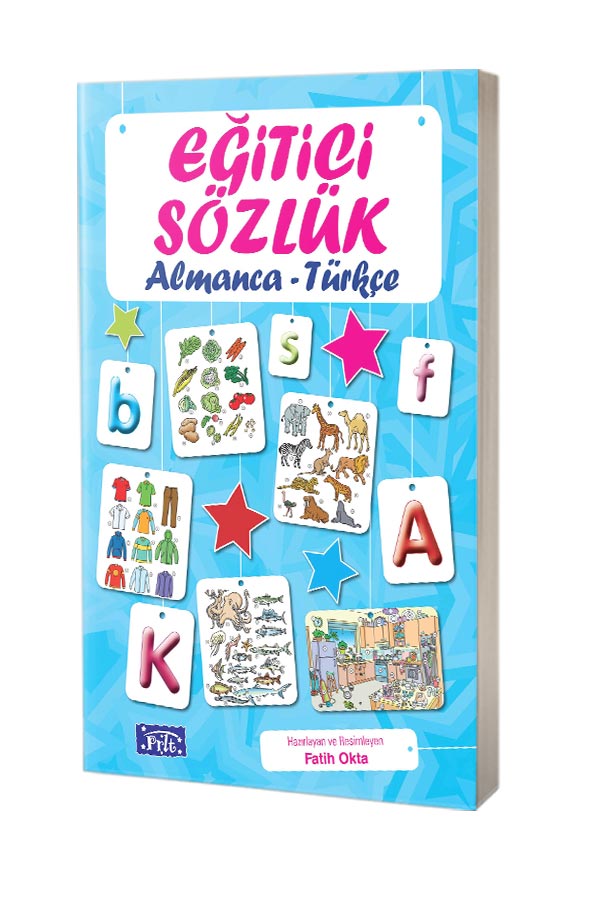 Eğitici Sözlük - Almanca - Türkçe (Resimli)