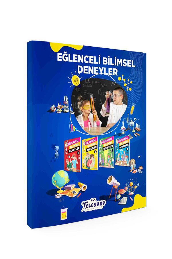 Eğlenceli Bilimsel Deneyler Serisi - 4 Kitap