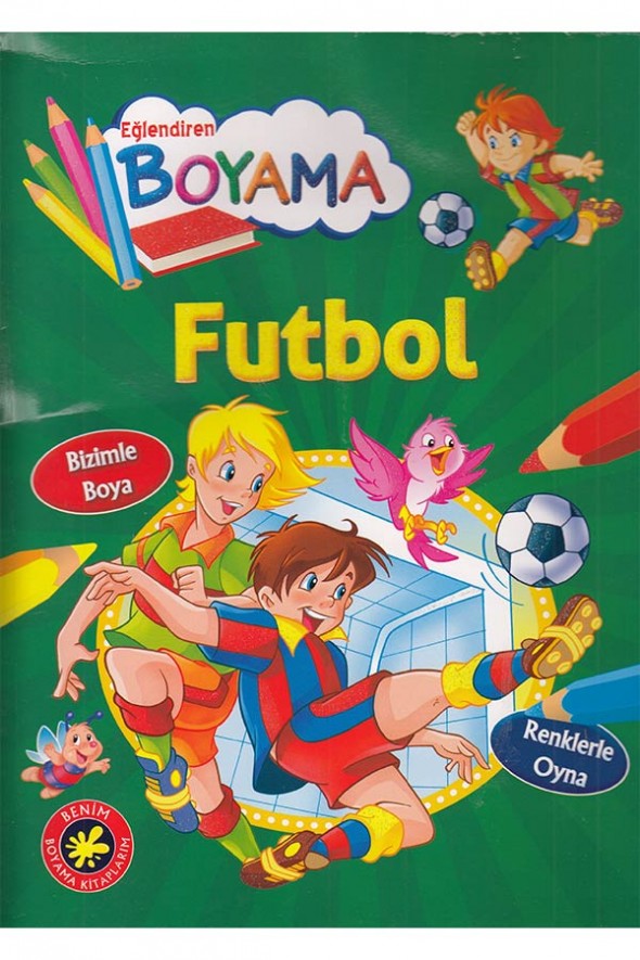 Eğlendiren Boyama Futbol - Parıltı Yayınları