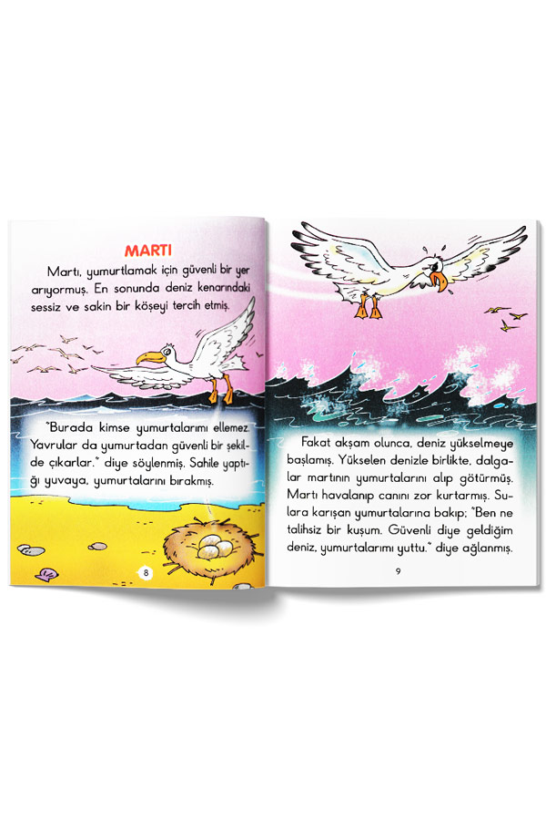 Ezop Masalları 10 Kitap - Parıltı Yayınları