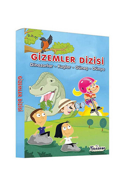 Gizemler Dizisi 4 Kitap Set - Teleskop Popüler Bilim