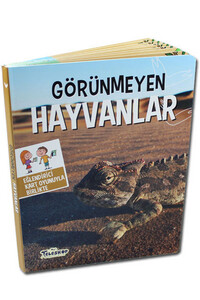 Görünmeyen Hayvanlar - Karton Kitap - Thumbnail