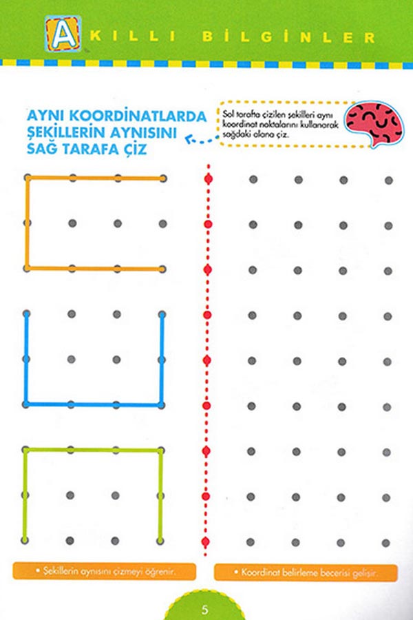 IQ Dikkat Geliştirme ve Güçlendirme Seti 3+ Yaş - 5 Kitap