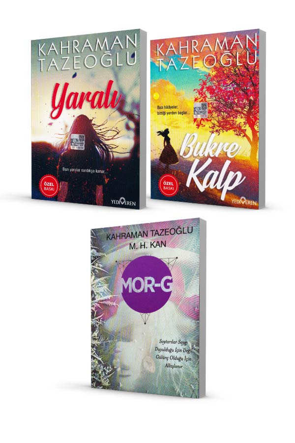 Kahraman Tazeoğlu Seti - 3 Kitap