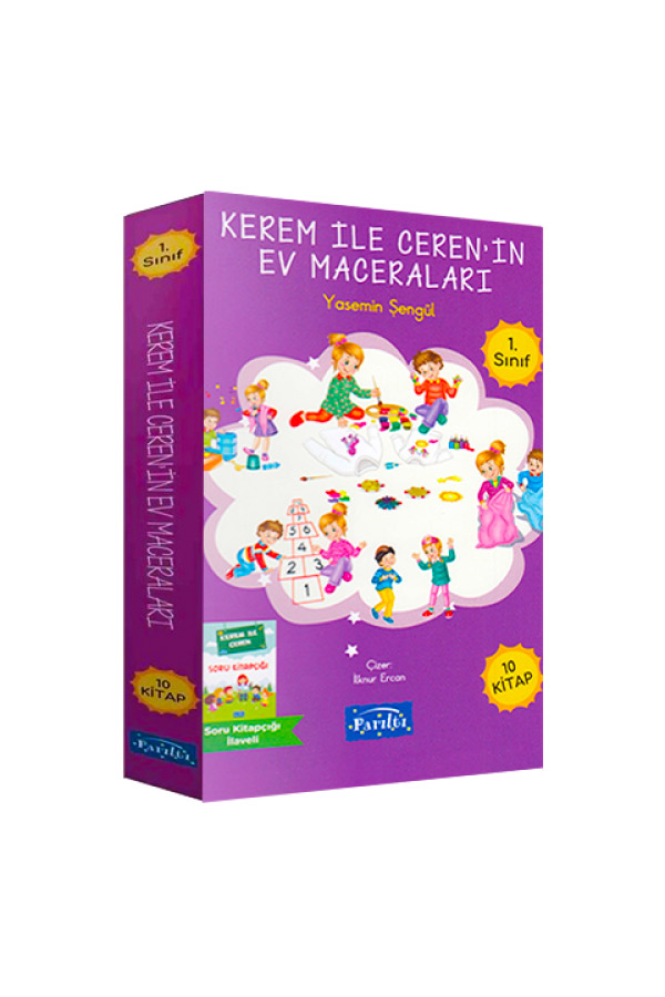 Kerem İle Ceren'in Ev Maceraları-Parıltı Yayınları