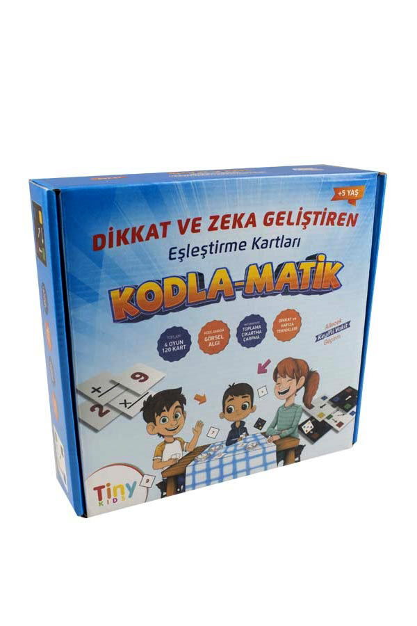 Kodlamatik Dikkat Ve Zeka Geliştiren Eşleştirme Kartları