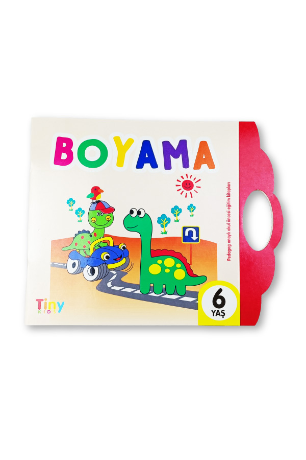 Kodlamalı Boyama Kitabı - 6 Yaş