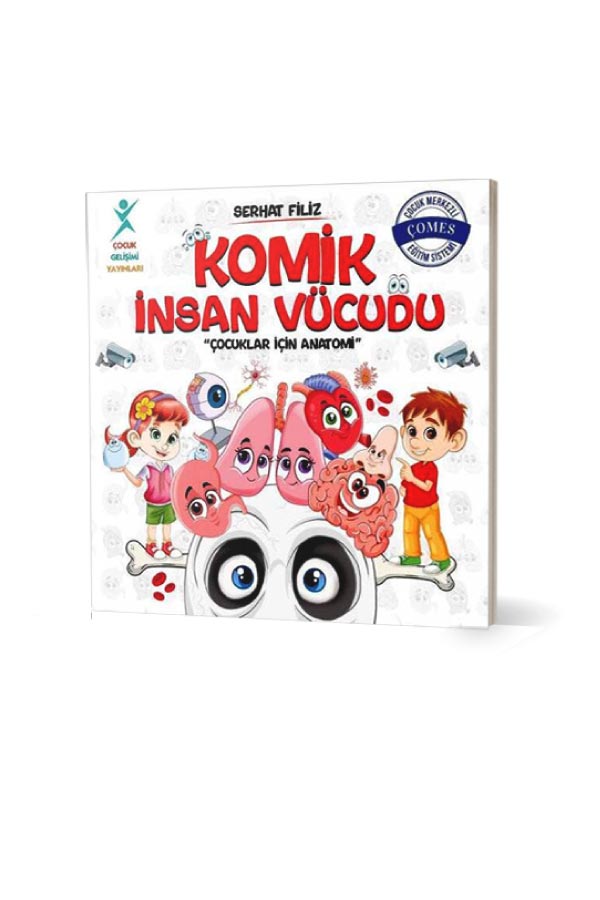 Komik İnsan Vücudu - Çocuklar İçin Anatomi