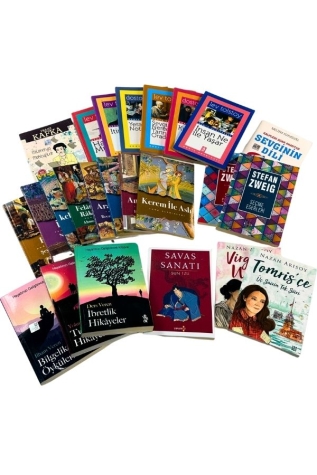 Kitapçı - Kütüphane Seti 24 Kitap