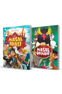 Masal Adası ve Masal Ormanı - 2 Kitap - Thumbnail