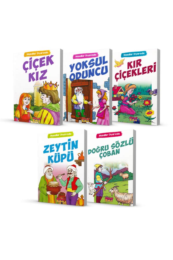 Masallar Diyarında - 5 Kitap - Aktif Zeka