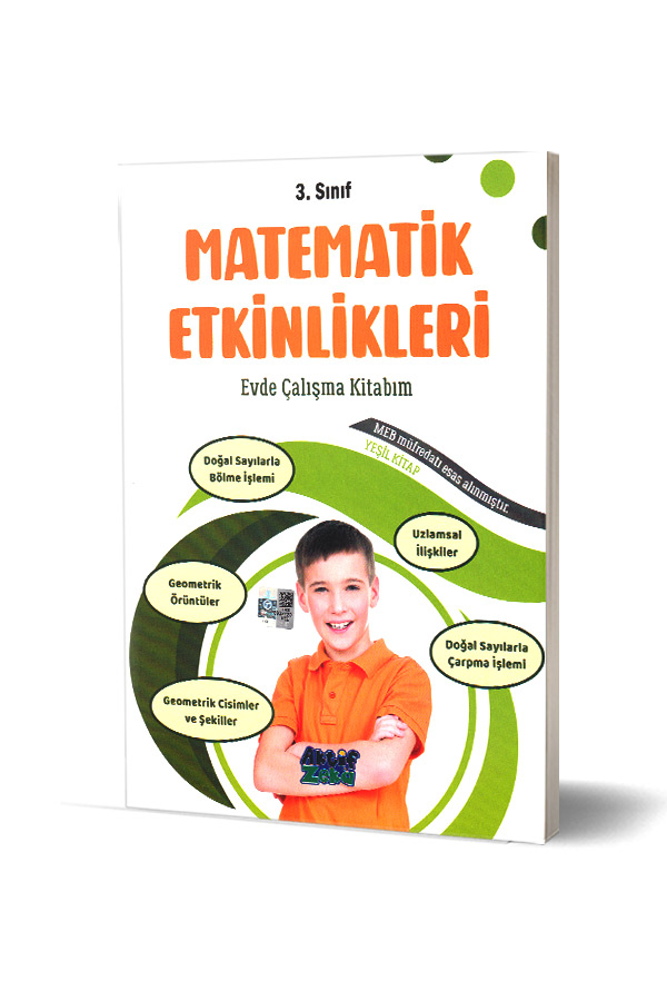 Matematik Etkinlikleri - Evde Çalışma Kitabım - Yeşil Kitap
