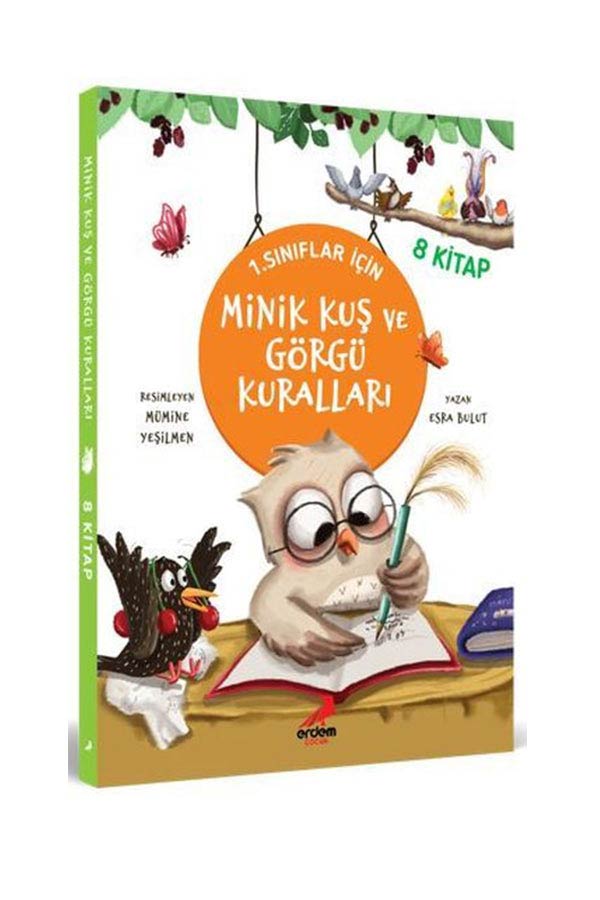 Minik Kus Ve Gorgu Kurallari 1 Siniflar Icin 8 Kitap Takim Erdem Cocuk Yayinlari 6 10 Yas Ilkogretim Cocuk Kitaplar