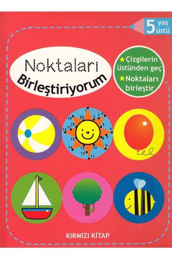 Noktaları Birleştiriyorum Kırmızı Kitap - Parıltı Yayınları