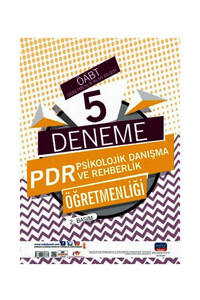 Nobel Sınav Yayınları - ÖABT PDR Psikolojik Danışma ve Rehberlik Öğretmenliği Öğretmenlik Alan Bilgisi 5 Deneme