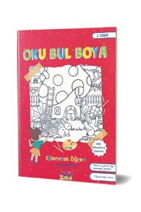 Aktif Zeka - Oku Bul Boya - (Meb Müfredatına Uygundur) Aktif Zeka - Oku Bul Boya - (Meb Müfredatına Uygundur)