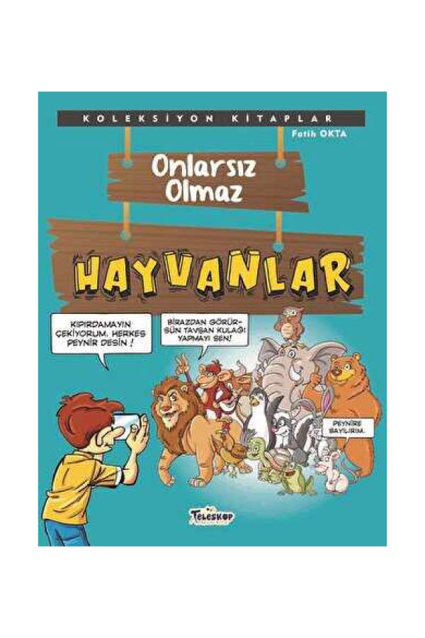 Onlarsız Olmaz - Hayvanlar - Koleksiyon Kitaplar