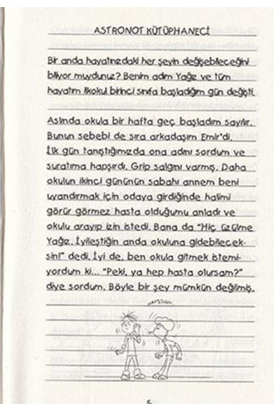 Panik Yok Okuldayız - Astronot Kütüphaneci